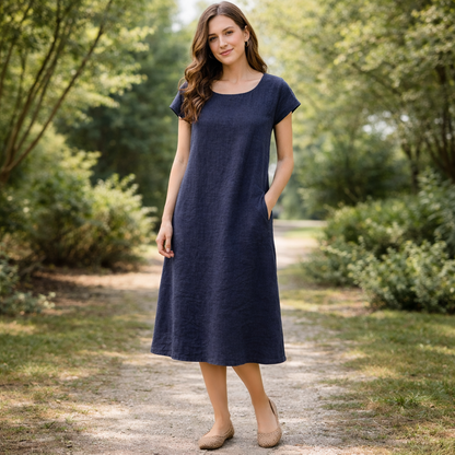 ITALIAN LINEN DRESS