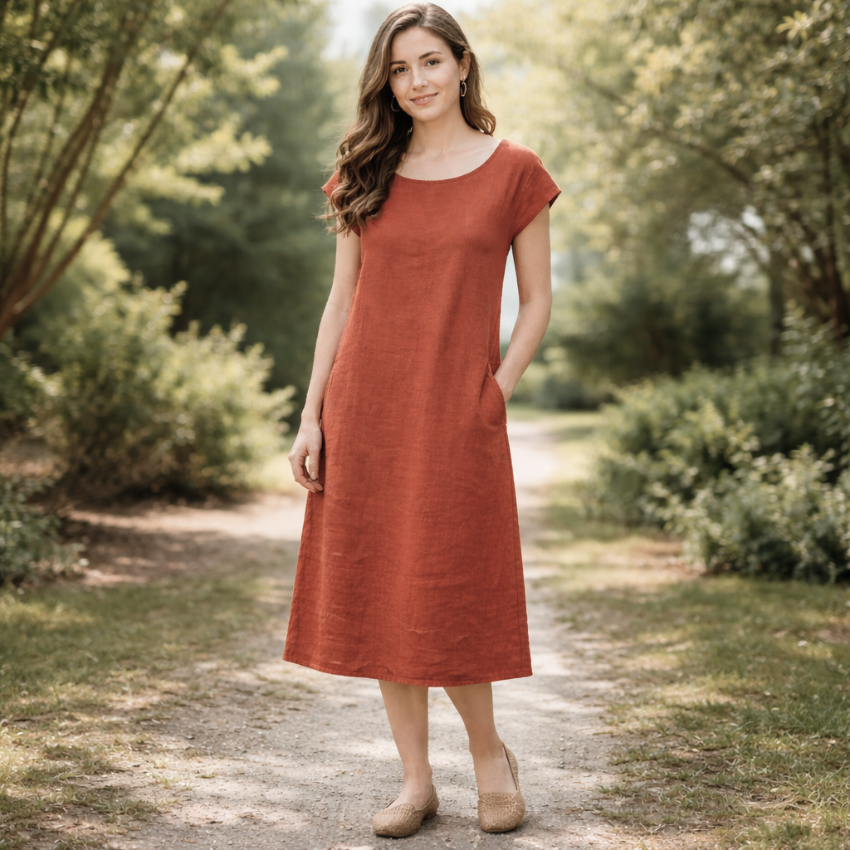 ITALIAN LINEN DRESS