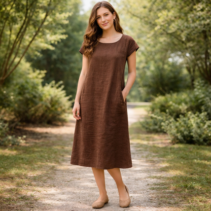 ITALIAN LINEN DRESS