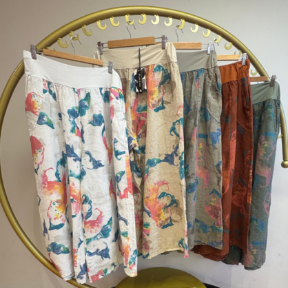 Vera May Italian Linen Fango Pant 65712