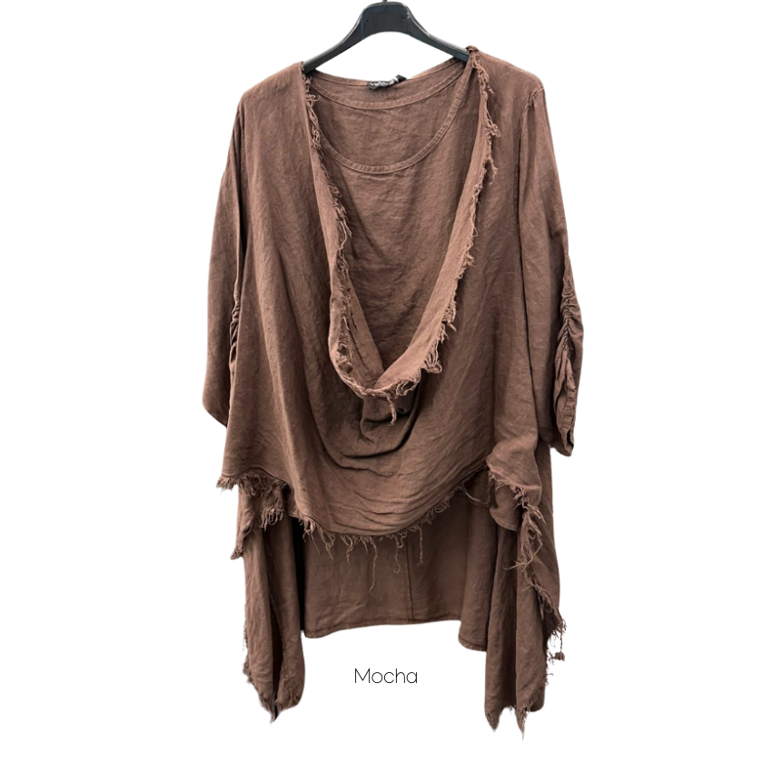 ITALIAN LINEN TOP