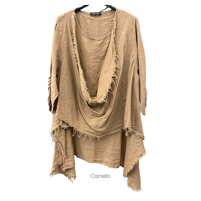 ITALIAN LINEN TOP