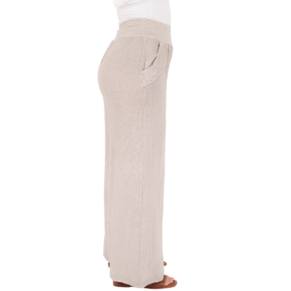 Vera May Italian Linen Fango Pant 6649