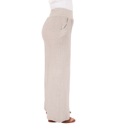Vera May Italian Linen Fango Pant 6649