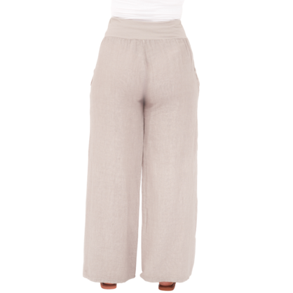 Vera May Italian Linen Fango Pant 6649
