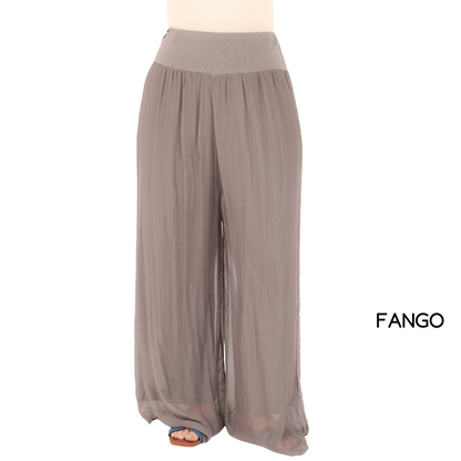 SILK PANT ITALY (S)