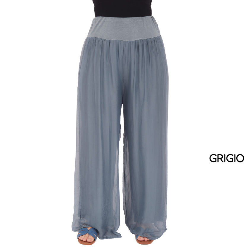 SILK PANT ITALY (S)