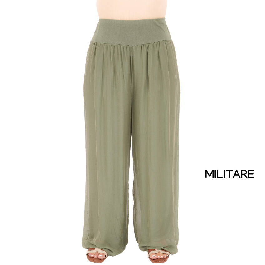SILK PANT ITALY (S)