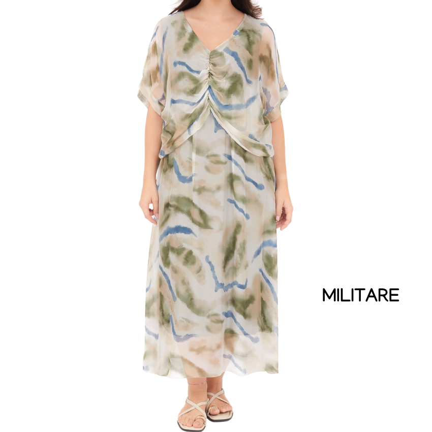 ITALIAN SILK DRESS (N)