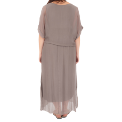 VERA MAY FANGO ITALIAN SILK DRESS 6664
