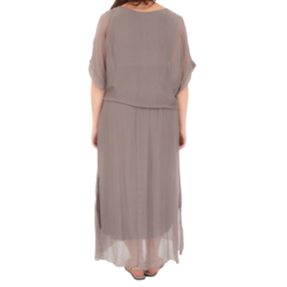 VERA MAY FANGO ITALIAN SILK DRESS 6664