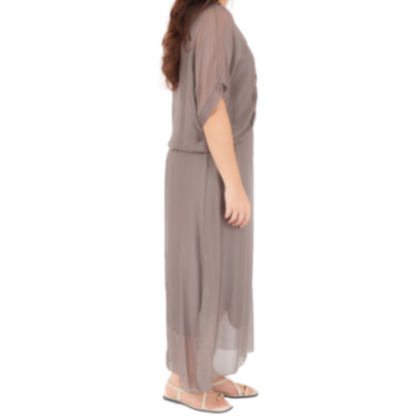 VERA MAY FANGO ITALIAN SILK DRESS 6664