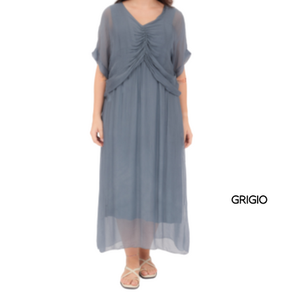 ITALIAN SILK DRESS (N)