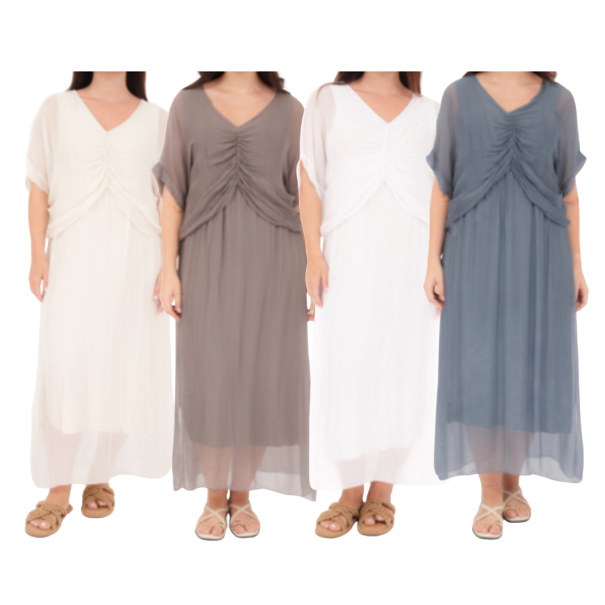 ITALIAN SILK DRESS (N)