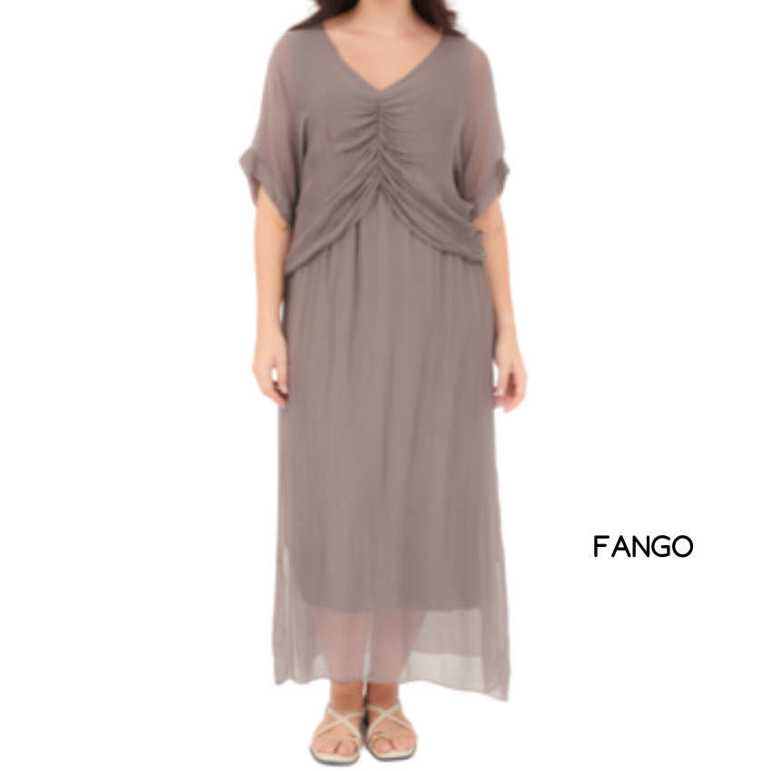 ITALIAN SILK DRESS (N)