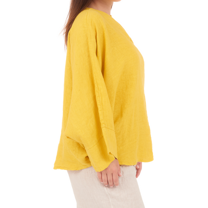 ITALIAN LINEN TOP(N)