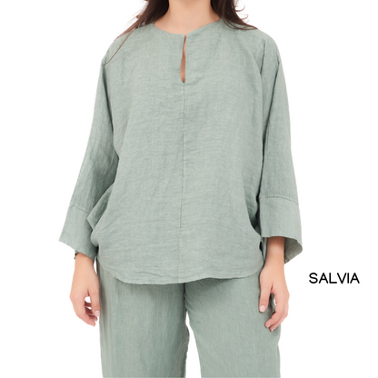 ITALIAN LINEN TOP(N)