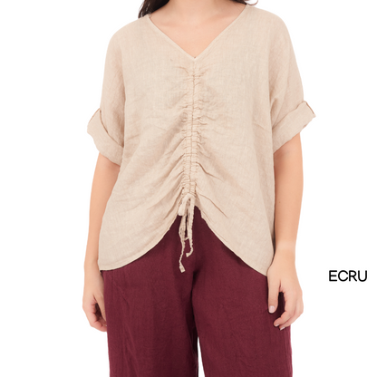 LINEN TOP ITALY (S)