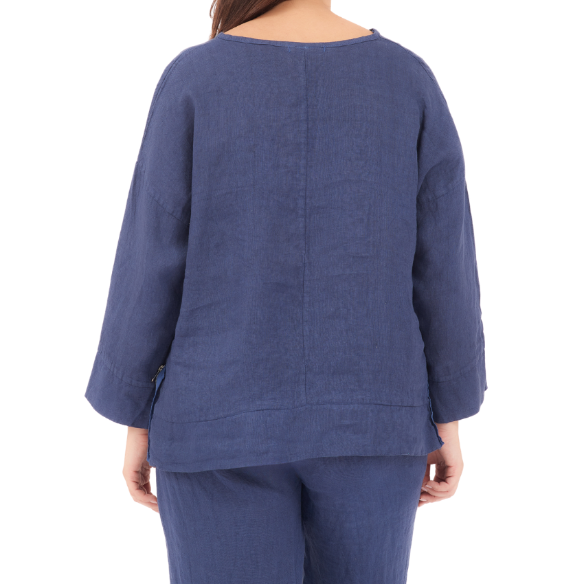 LINEN TOP ITALY (S)