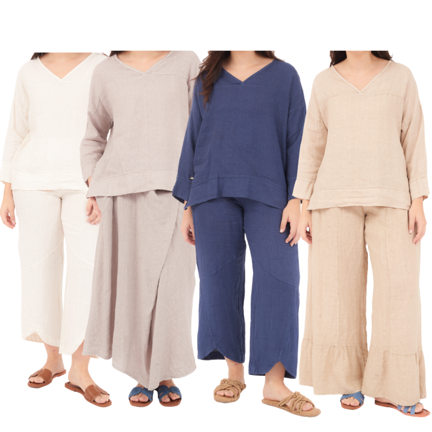 LINEN TOP ITALY (S)
