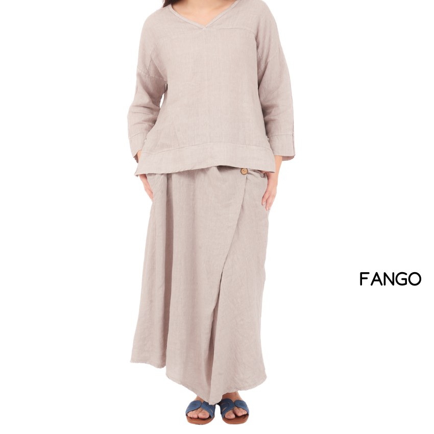 LINEN TOP ITALY (S)