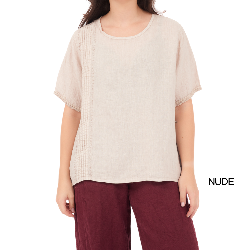 ITALIAN LINEN TOP(N)
