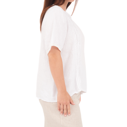 ITALIAN LINEN TOP(N)