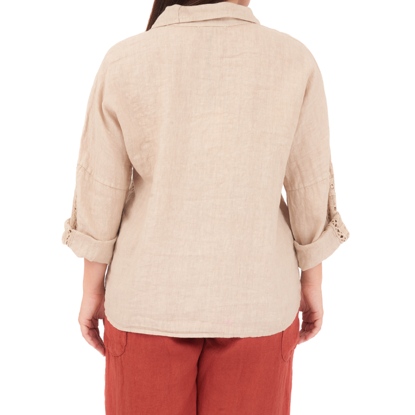 ITALIAN LINEN TOP(N)