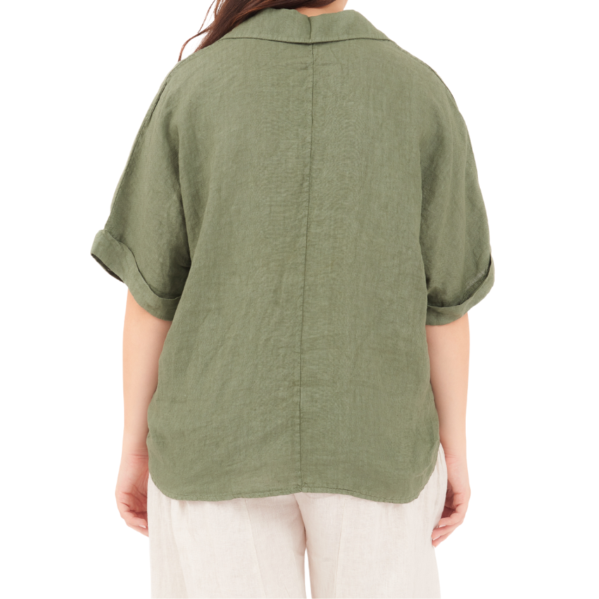 ITALIAN LINEN TOP(N)