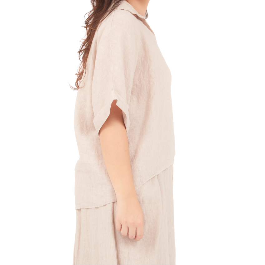 ITALIAN LINEN TOP(N)