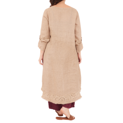 6676 CAMELLO ITALIAN LINEN TOP