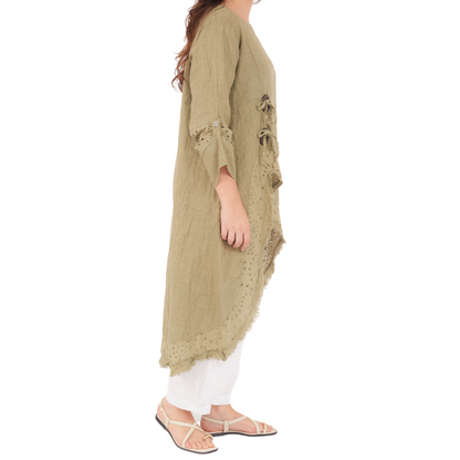 ITALIAN LINEN TOP(N)
