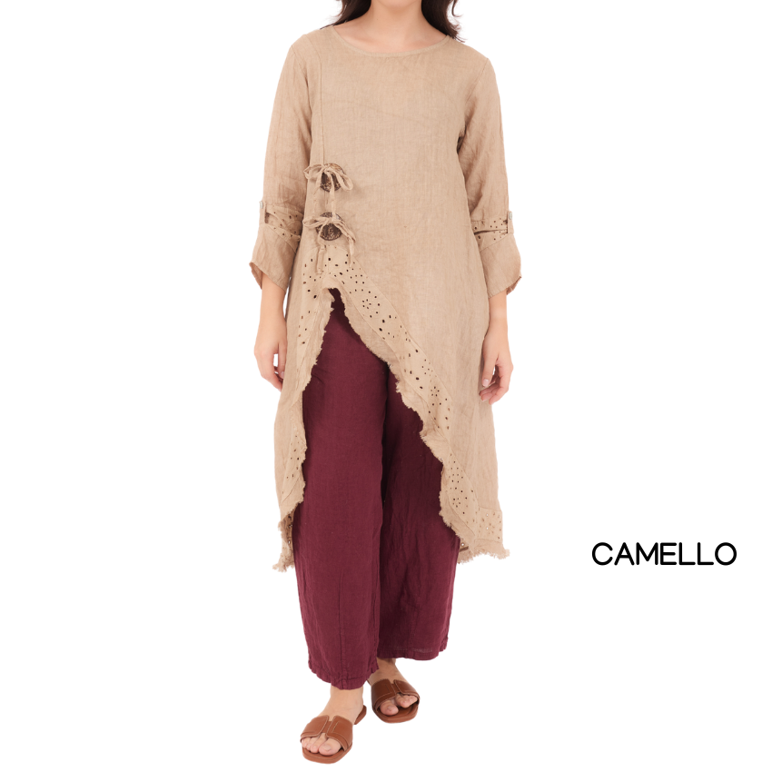 ITALIAN LINEN TOP(N)