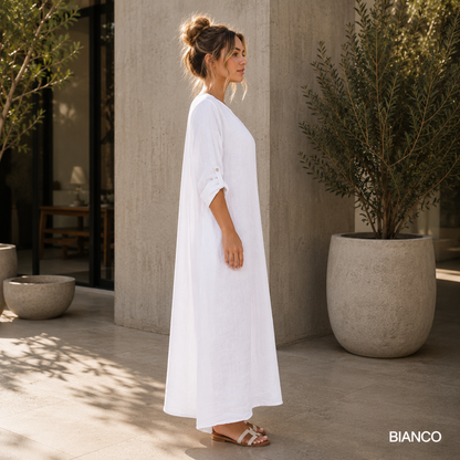 ITALIAN LINEN DRESS (S)