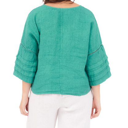 ITALIAN LINEN TOP(N)