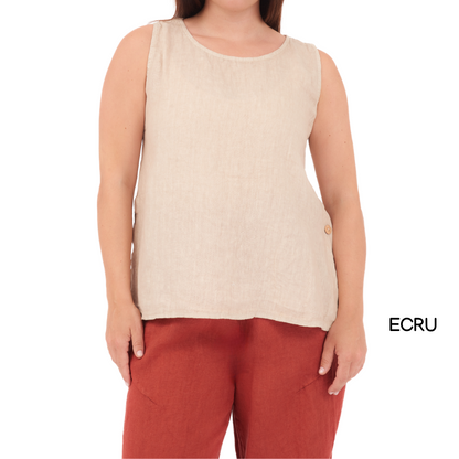 ITALIAN LINEN/COTTON TOP(N)