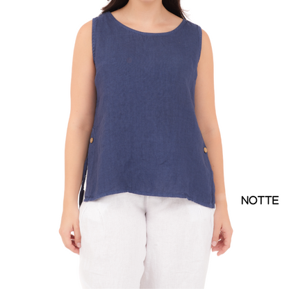 ITALIAN LINEN/COTTON TOP(N)