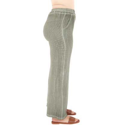 6686 MILITARE ITALIAN LINEN PANT