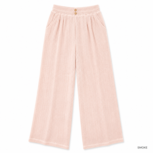 6686 SMOKE PINK ITALIAN LINEN PANT
