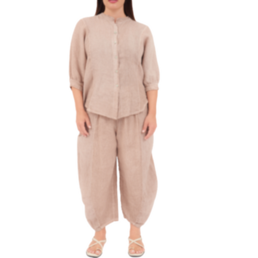 6688 MANDORLA ITALIAN LINEN PANT