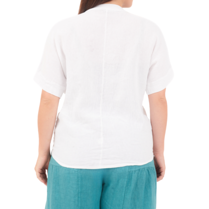 6689 BIANCO ITALIAN COTTON TOP