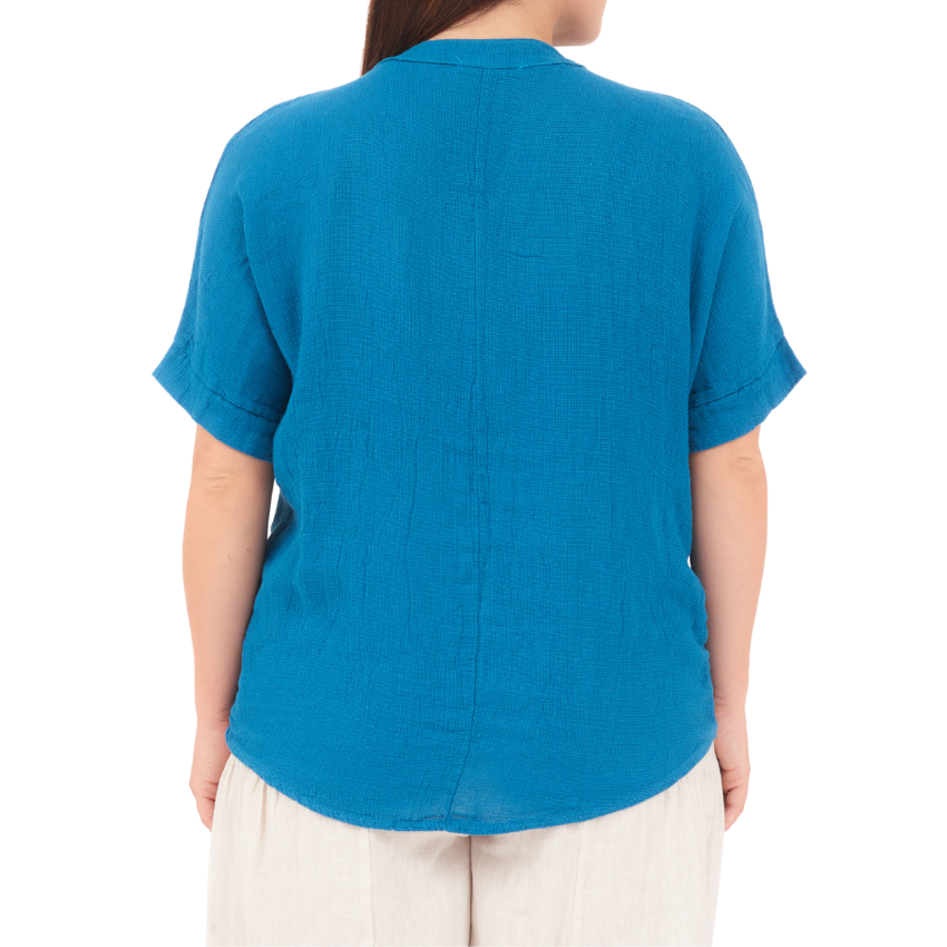 ITALIAN LINEN COTTON TOP (N)