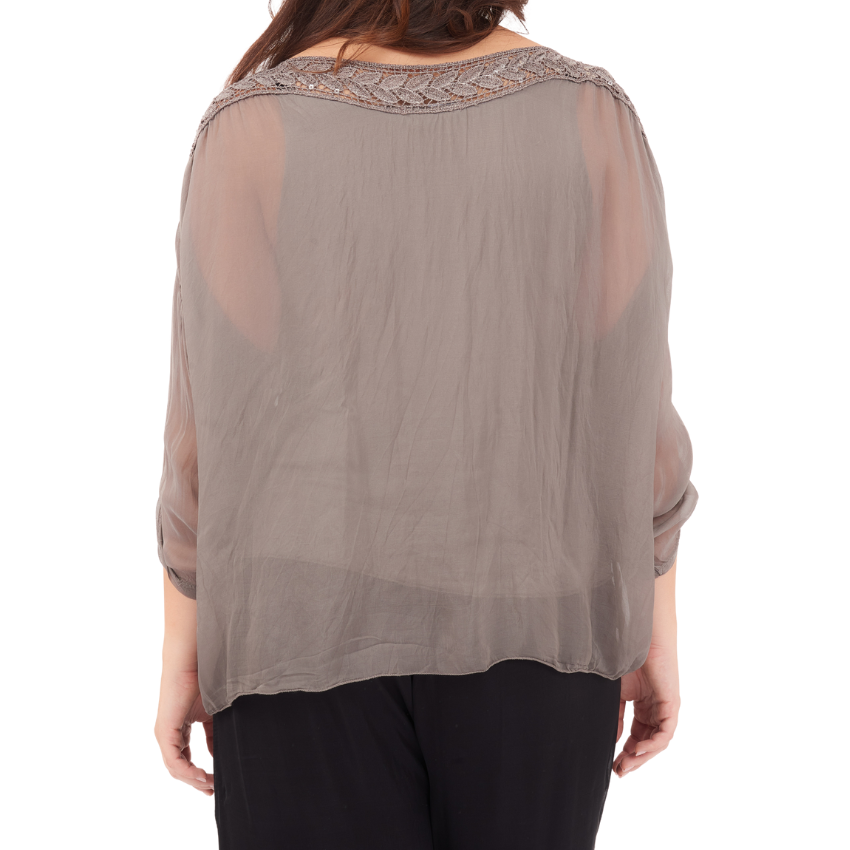 ITALIAN SILK TOP(N)
