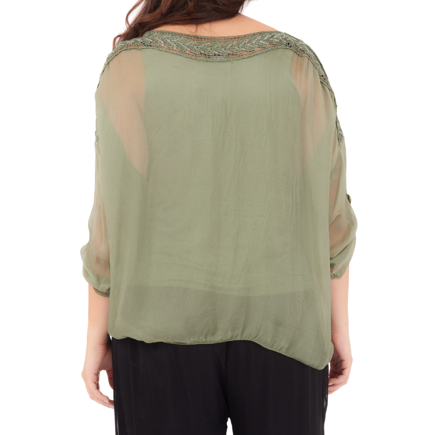 ITALIAN SILK TOP(N)