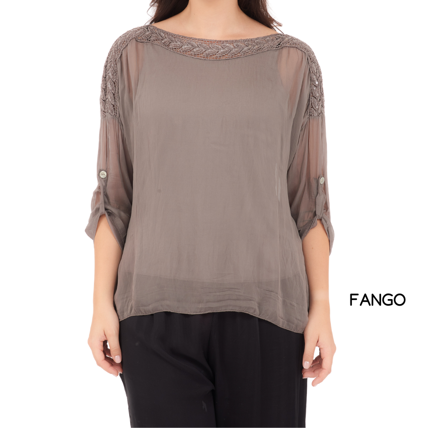 ITALIAN SILK TOP(N)