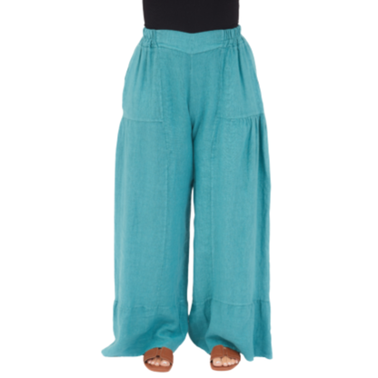 Vera May Italian Linen Ottanio Pant 6697