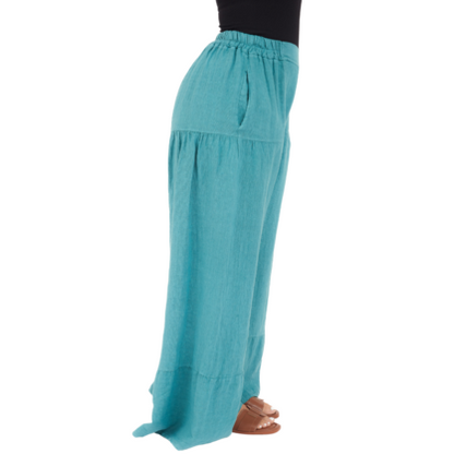 Vera May Italian Linen Ottanio Pant 6697