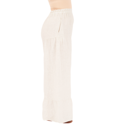 Vera May Italian Linen Sabbia Pant 6697