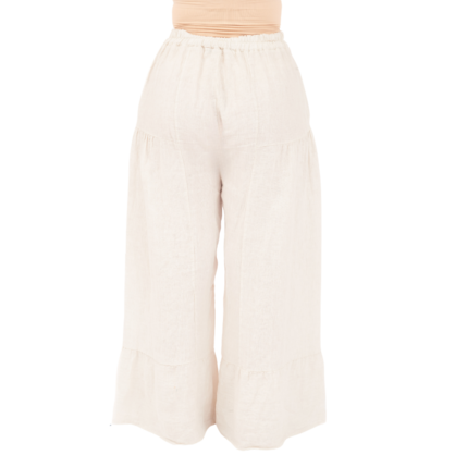 Vera May Italian Linen Sabbia Pant 6697
