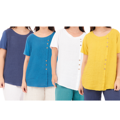 LINEN TOP ITALY (S)
